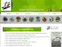 Tablet Screenshot of ghs.be